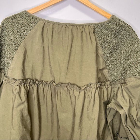 Mare Mare Anthropologie Boho Smocked Tunic Size 2x - Picture 8 of 13